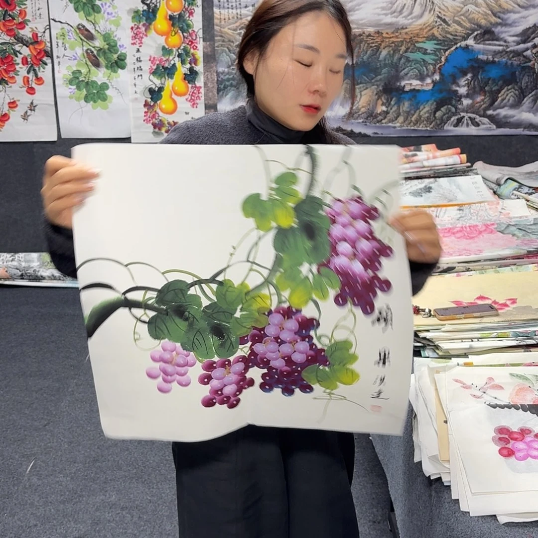 中佳美术馆 画心一张