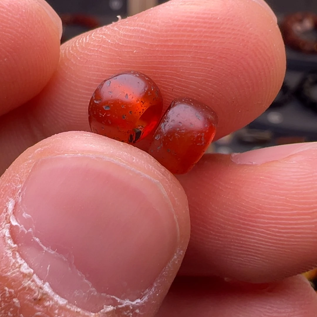 玛瑙/玉髓颈饰合金