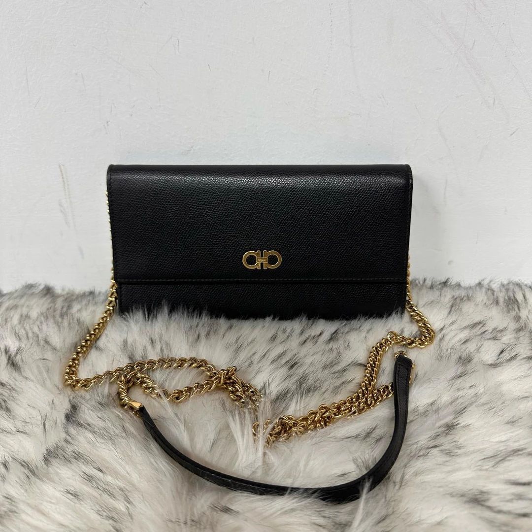 95新 FERRAGAMO/菲拉格慕 小野专属/单肩包/DY8635