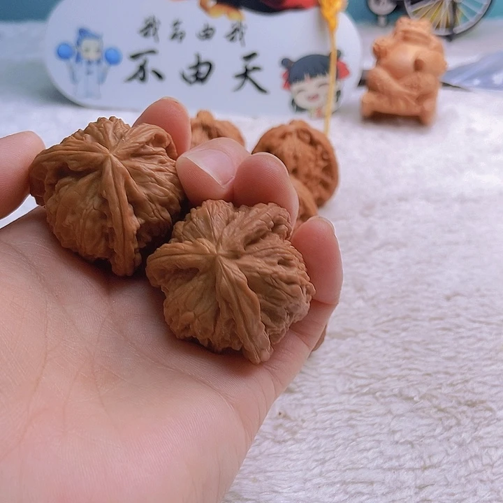 把件文玩核桃习****菜三棱