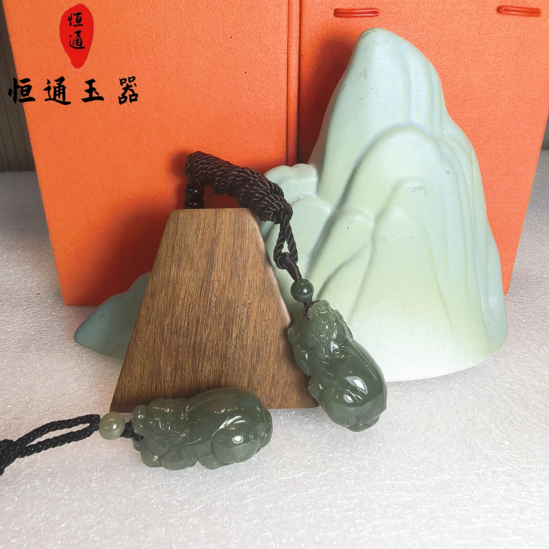 32m和田玉青黄口貔貅（多样性发一）6-4-99999