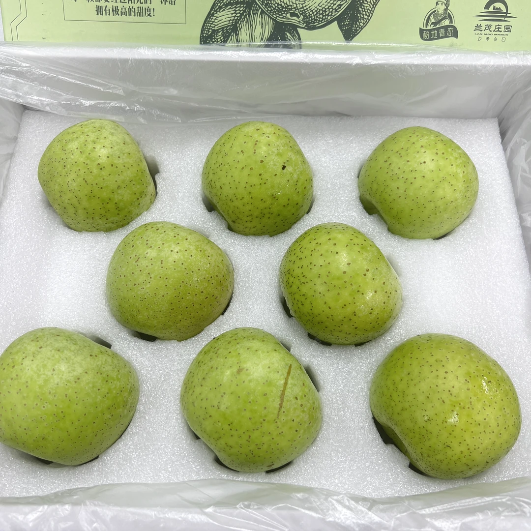 【顺丰包邮】青森 雀斑青苹果脆甜  新鲜水果原箱8颗礼盒装