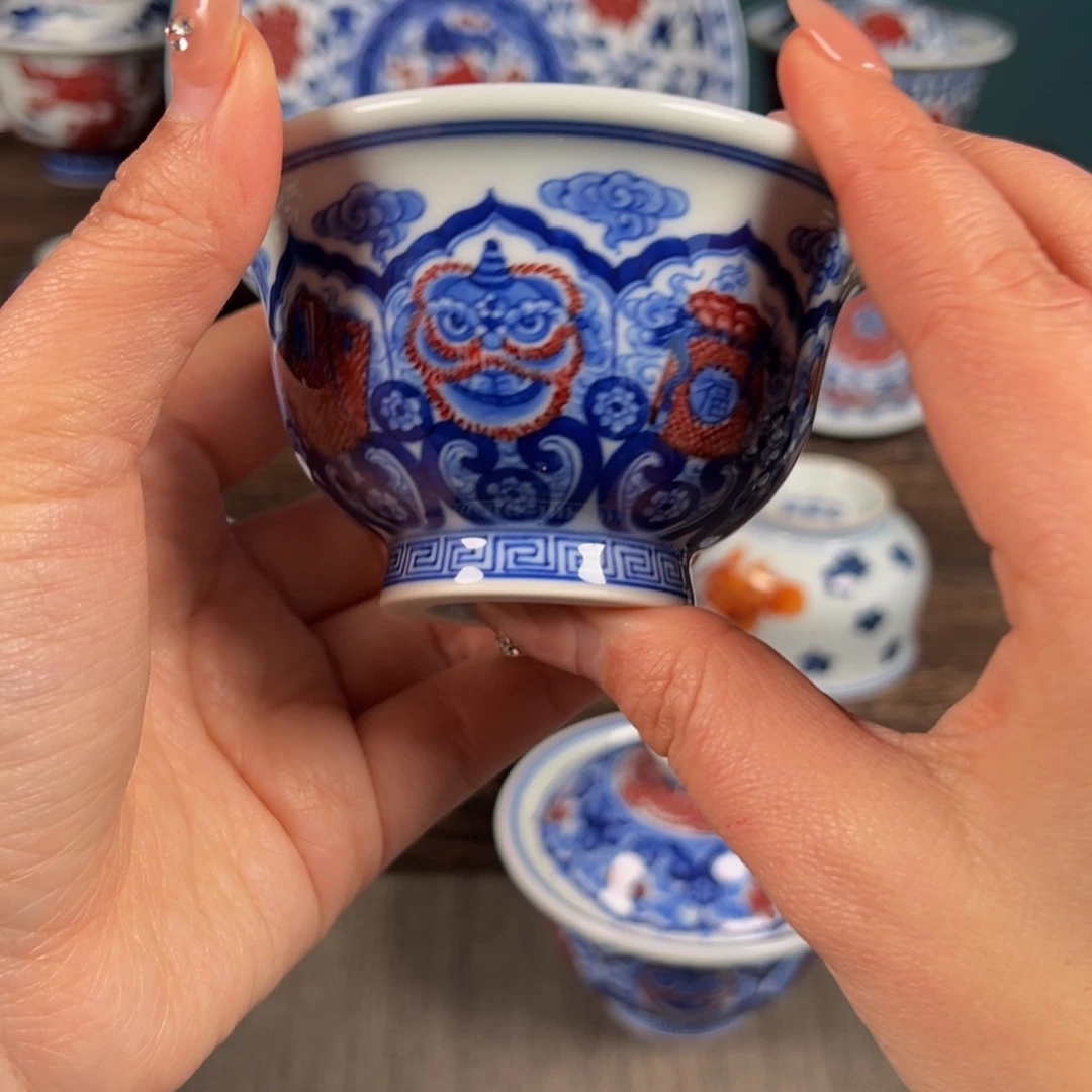 杯子景德镇陶瓷永明尚玩瓷器