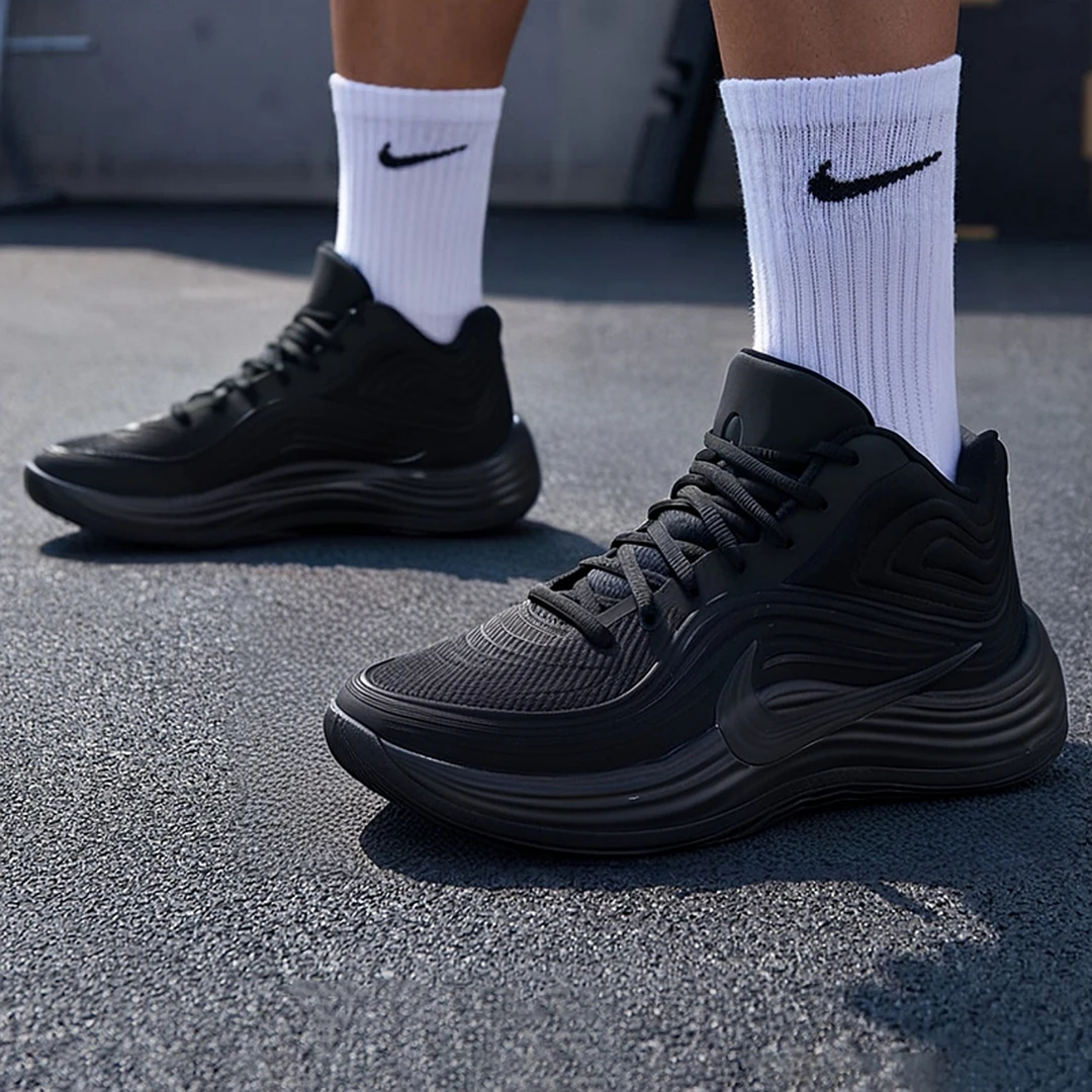 NIKE耐克男鞋2025新款PRECISION 8 MID运动缓震耐磨篮球鞋IH1105