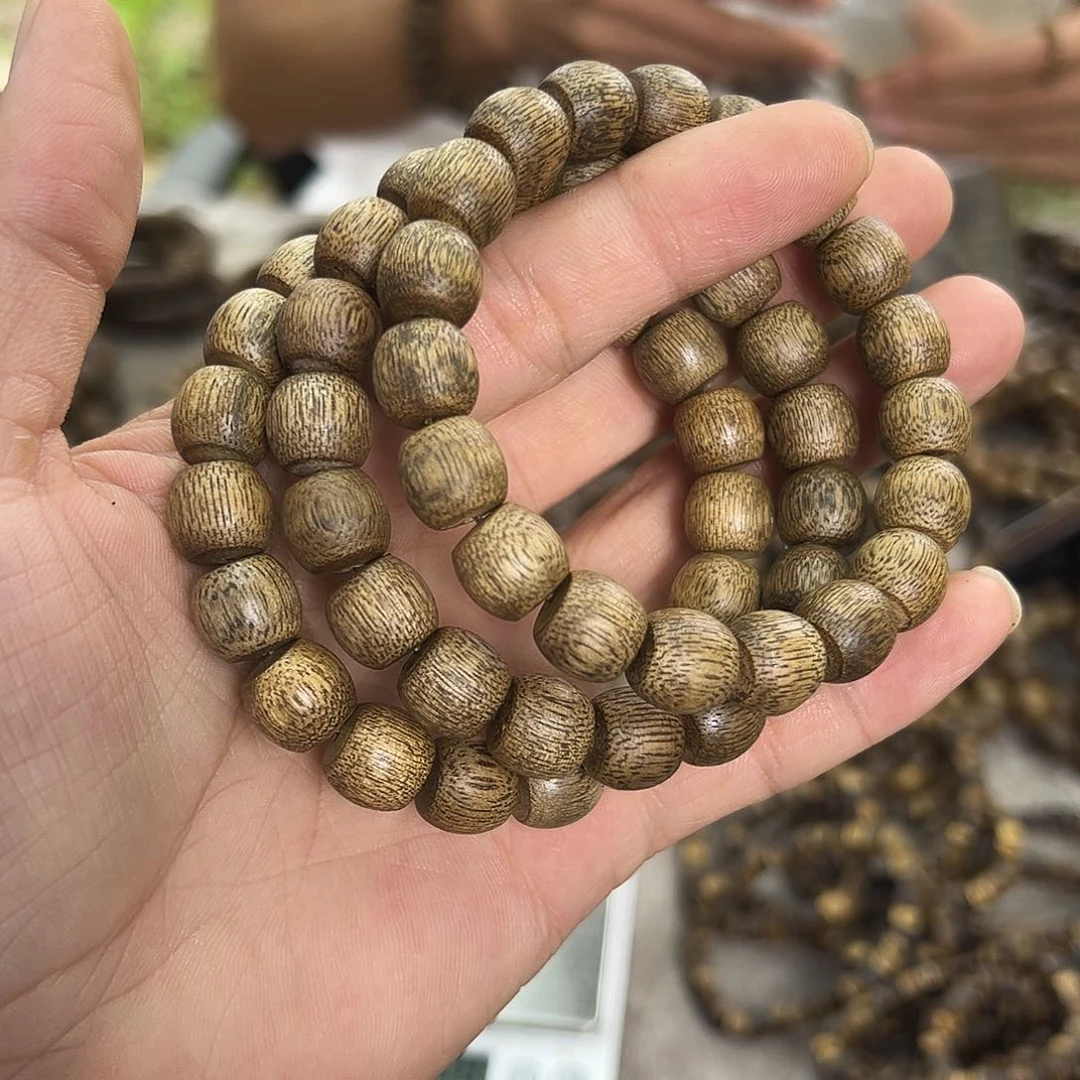 手串沉香菩萨棋1.0鼓珠单圈多样性发一