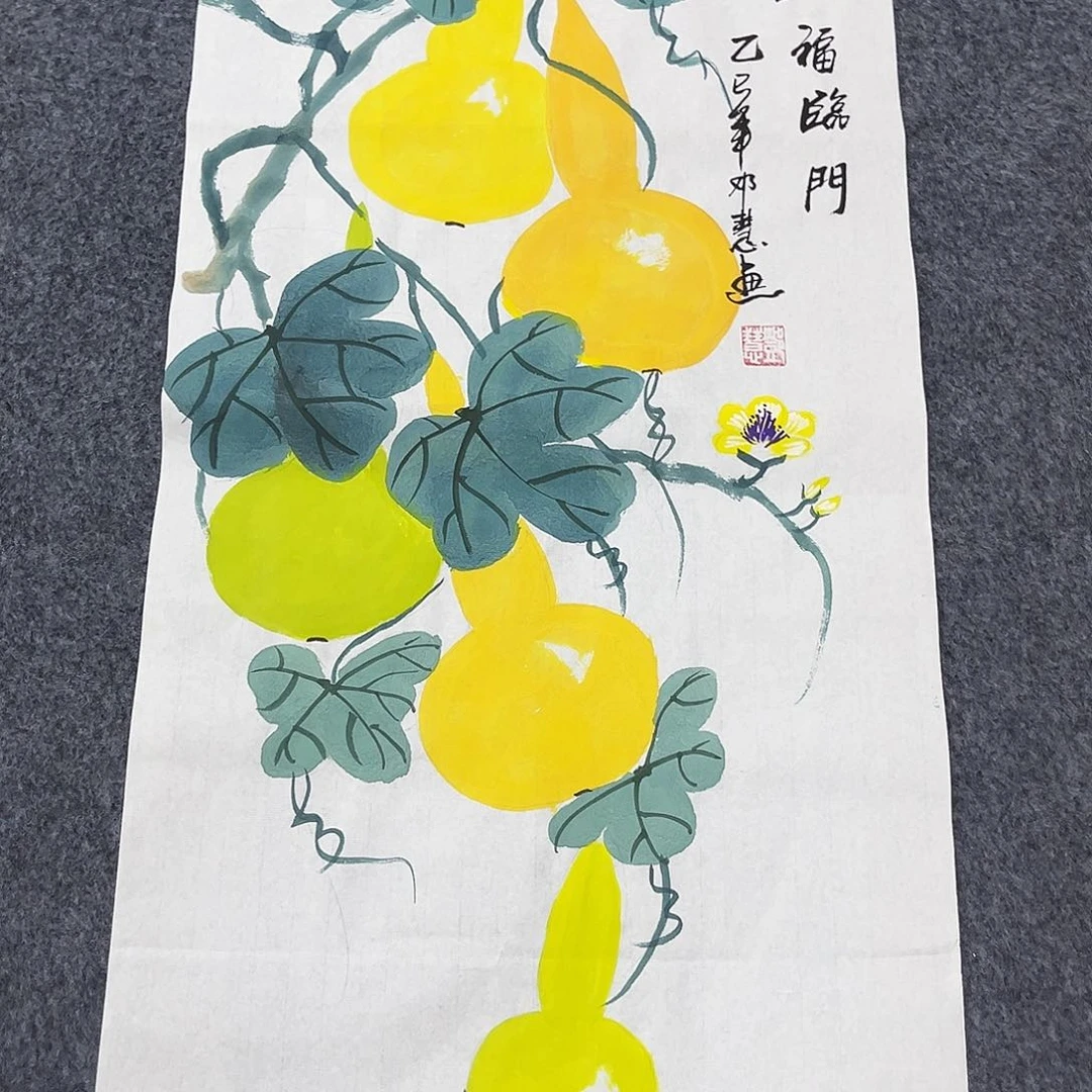 花鸟国画作品手绘