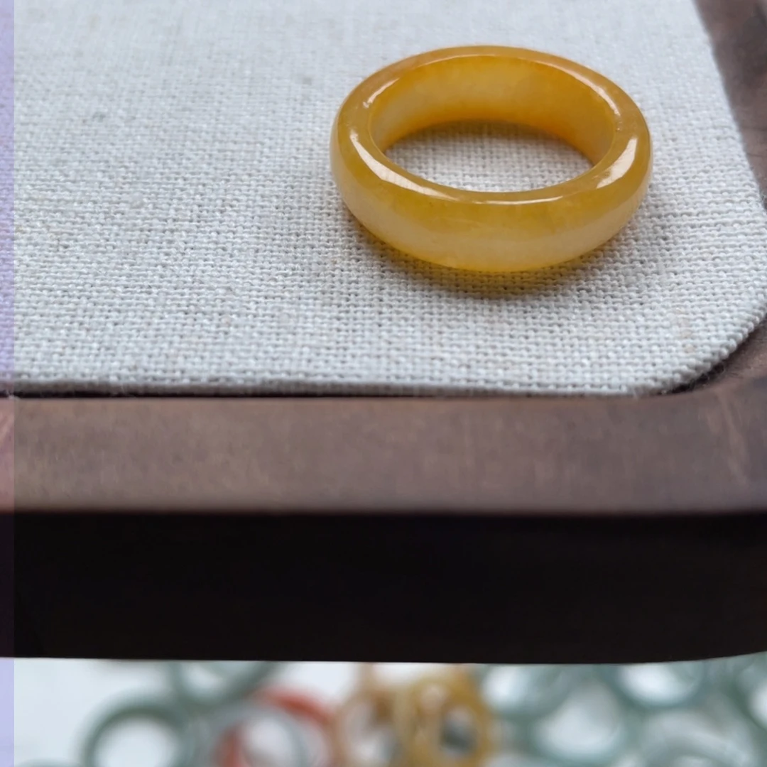 翡翠戒指未镶嵌11 号 1213 港码 内径 16.2