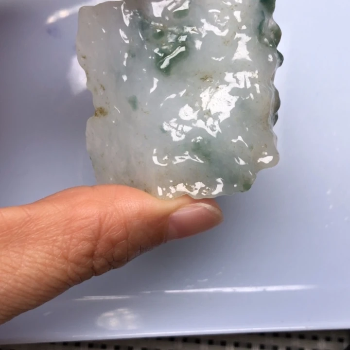 翡翠未镶嵌颈饰缅甸天然翡翠吊坠牌子珠子平安扣