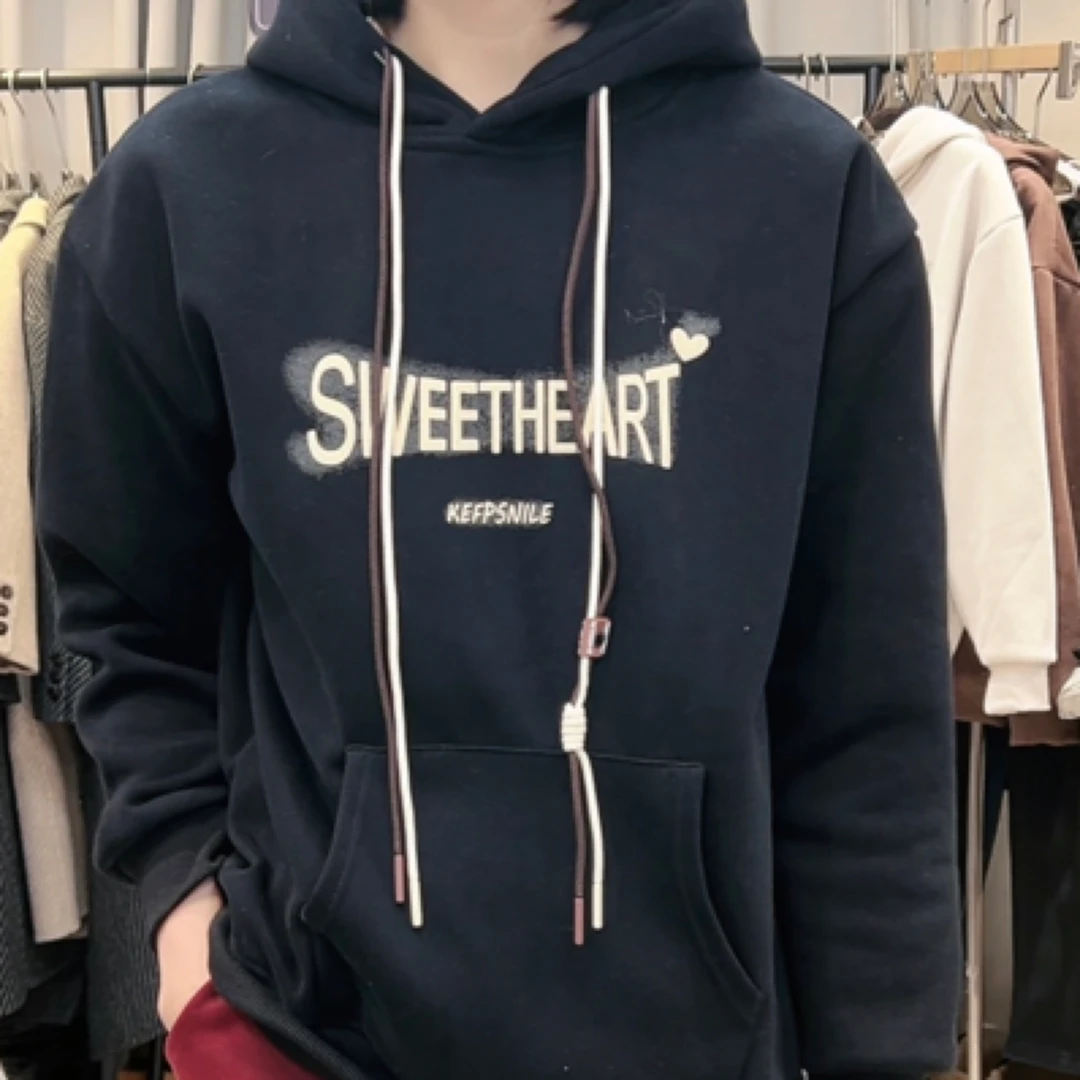 【公主屋】连帽加绒卫衣8601