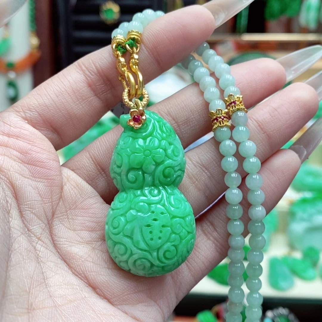 颈饰未镶嵌翡翠翡翠吊坠