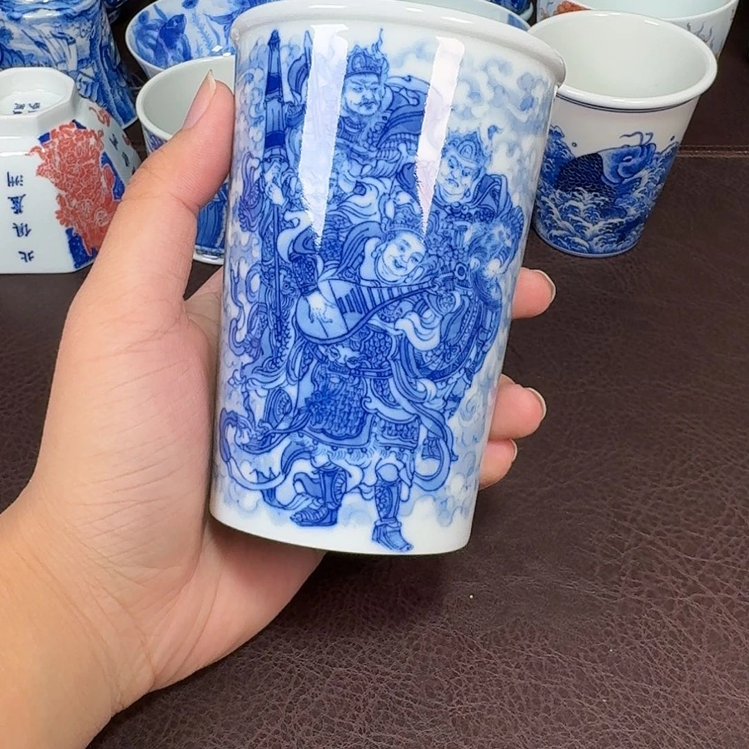 可***P现代景德镇陶瓷杯