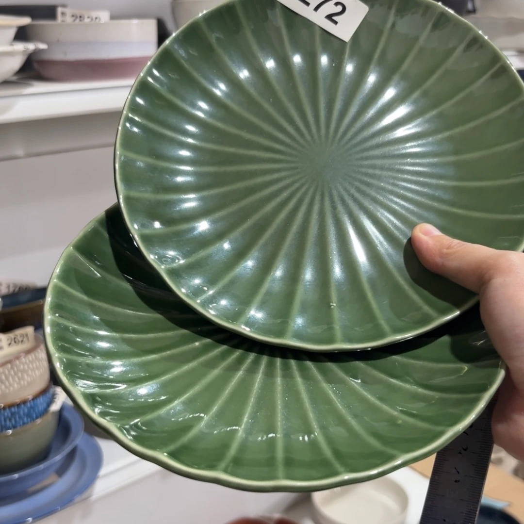 陶瓷3272 微瑕陶瓷餐具2个