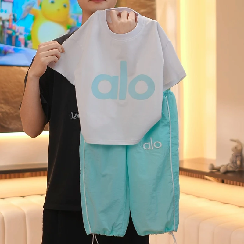 【QY专属实体品质】2025新款男童夏装短袖套装运动痞帅气时髦潮酷