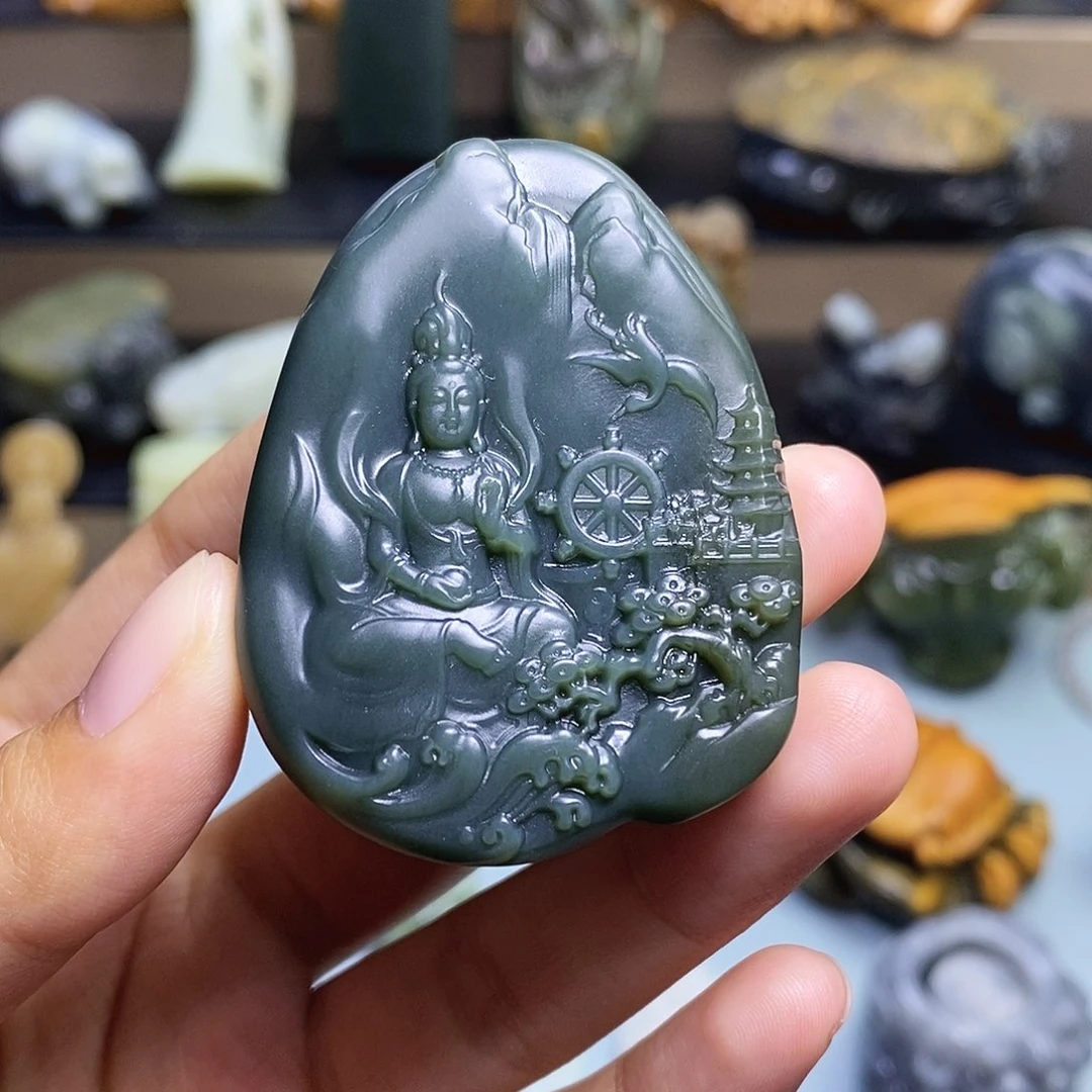 【闪购商品】颈饰未镶嵌和田玉