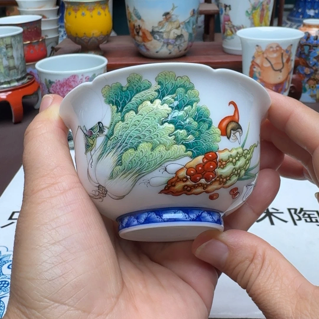 景德镇手工手绘展示