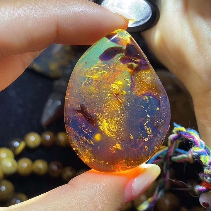 琥珀未镶嵌裸石珀