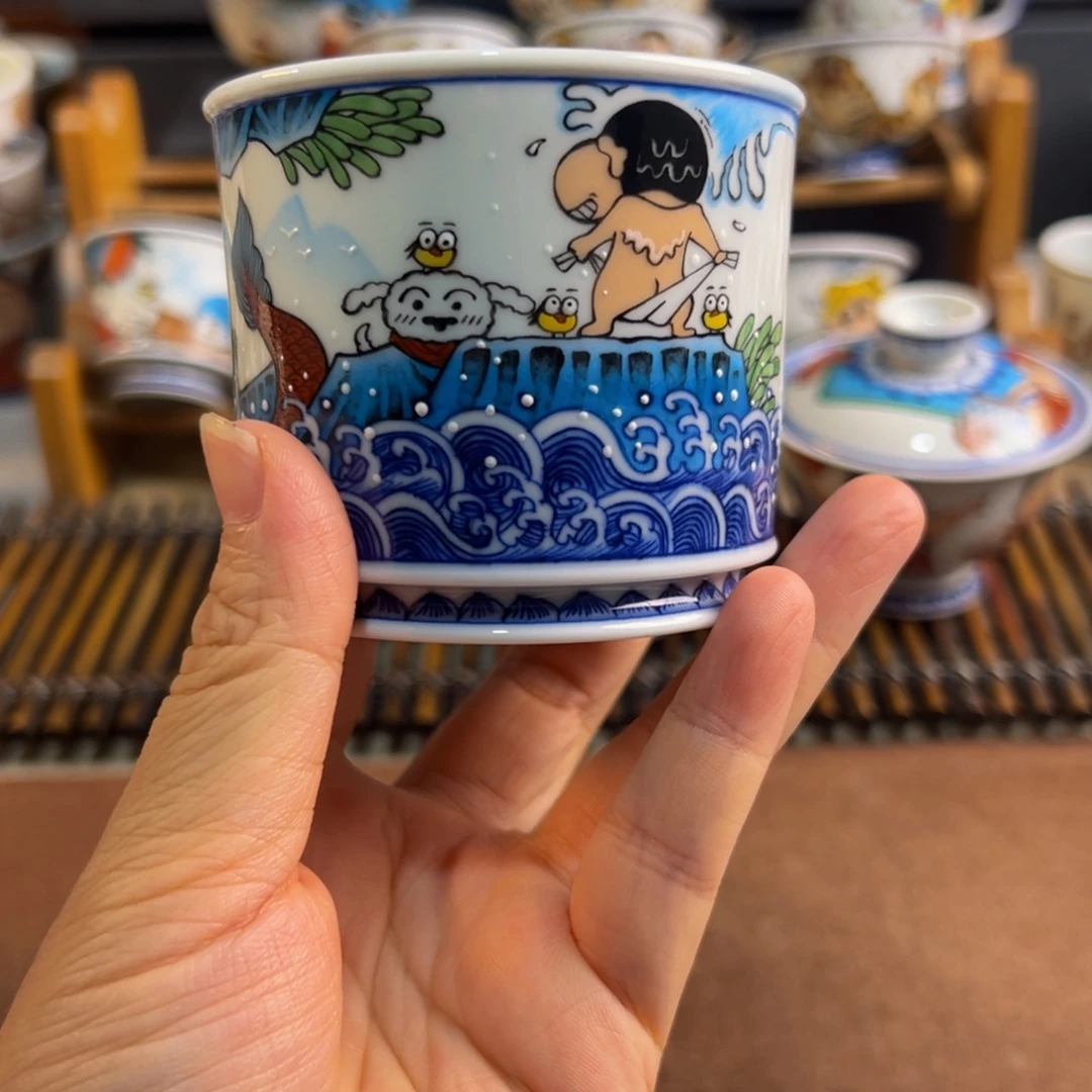 景德镇陶瓷手工手绘