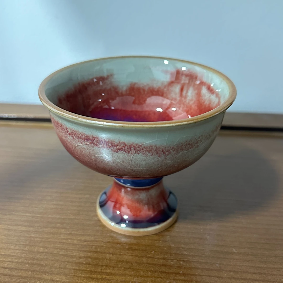 翟群 翟家钧窑瓷茶杯  ZQ95