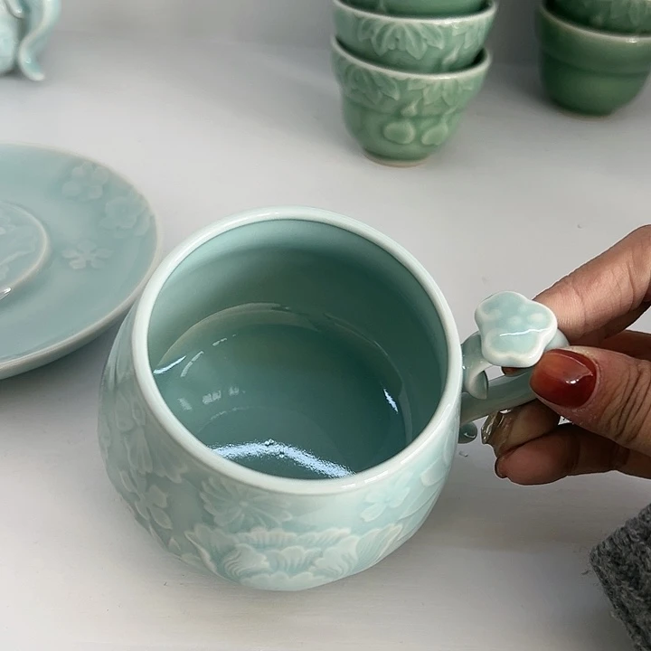 小米茶器龙泉青瓷