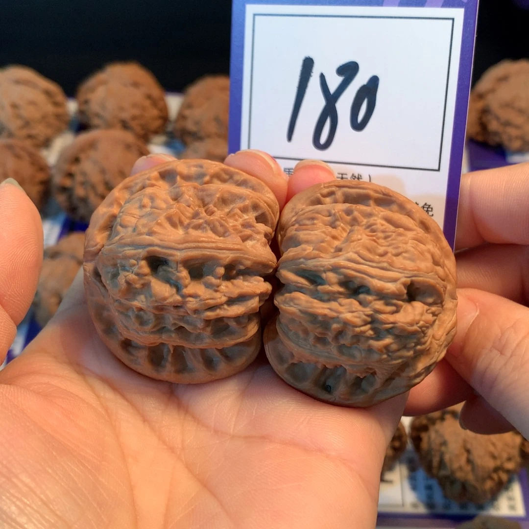 把件文玩核桃180白狮子4.3