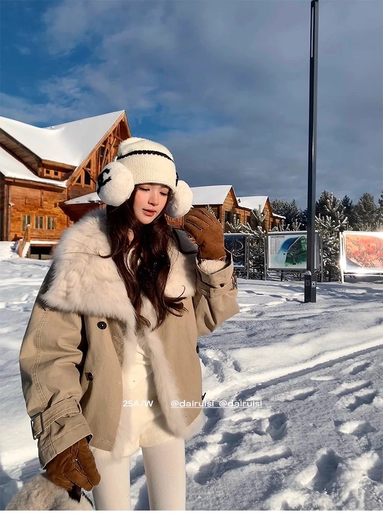 黛瑞丝“雪境派克”冬季新款