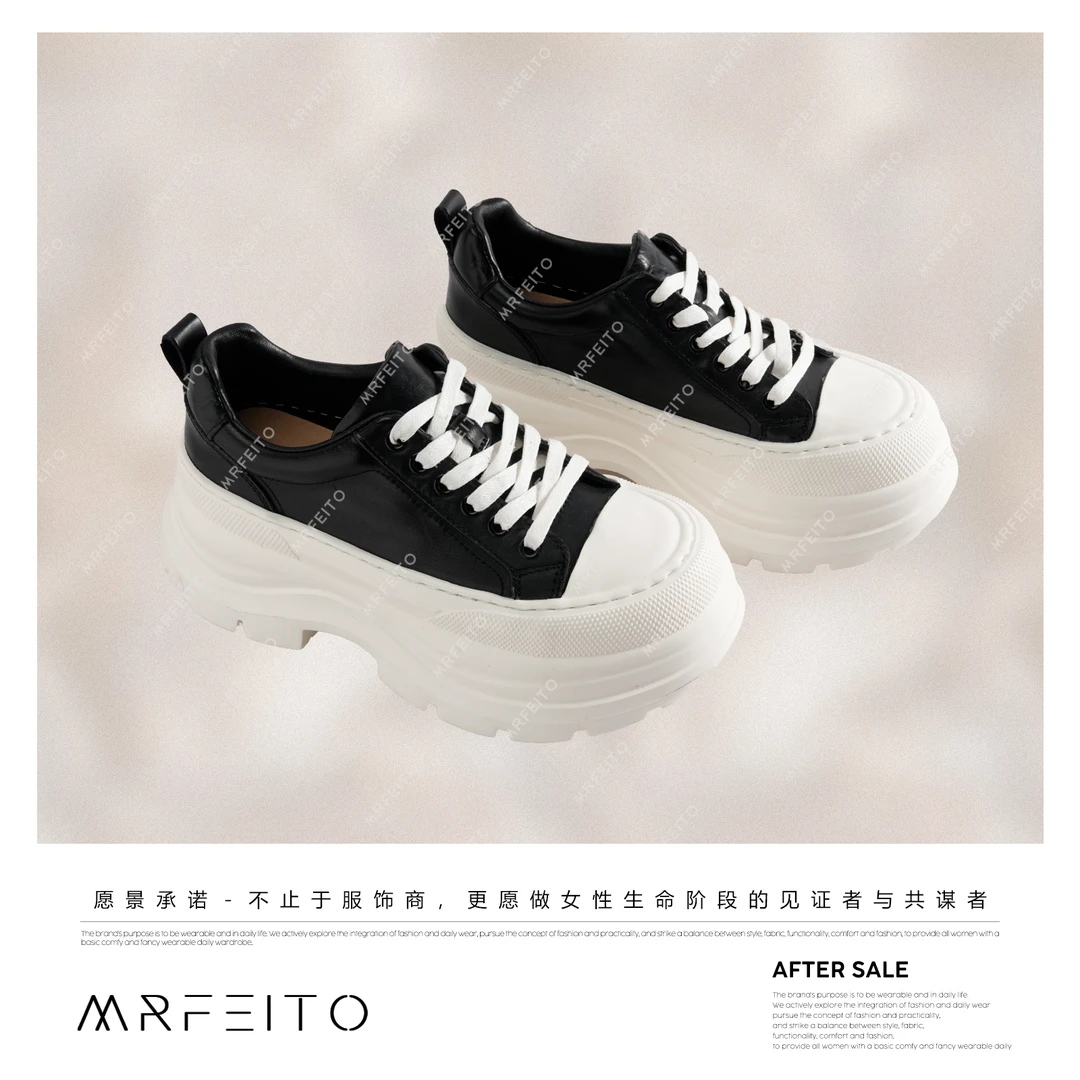 MRFEITO菲爷驾到【城市海拔】高定头层马皮6cm松糕鞋H191XI02Q33533