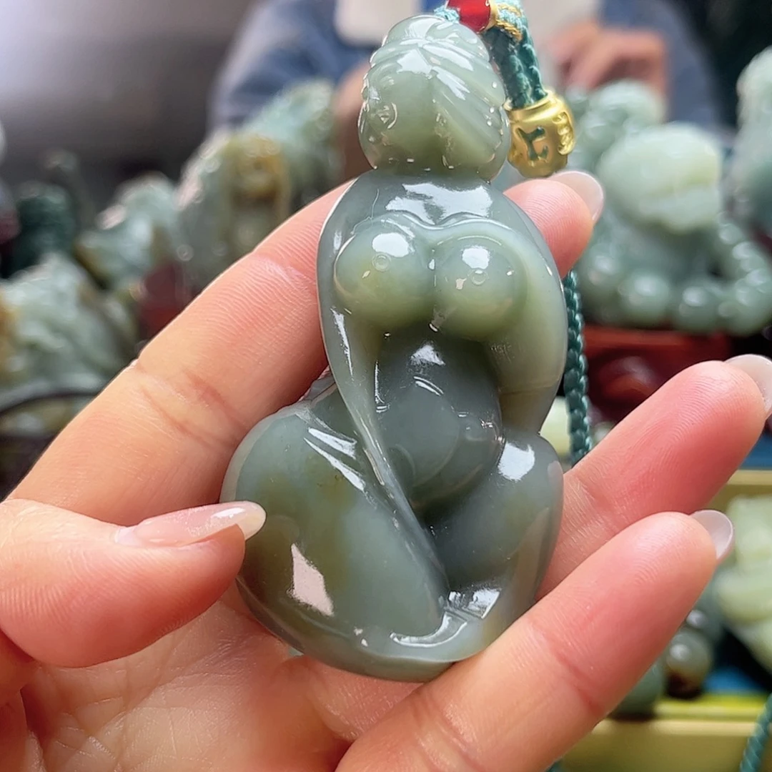 和田玉挂件未镶嵌