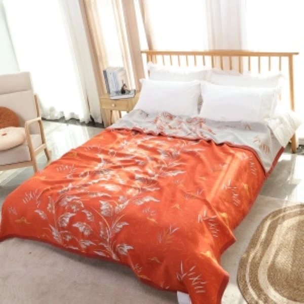 【蒹葭】莱赛尔天丝床盖200*230