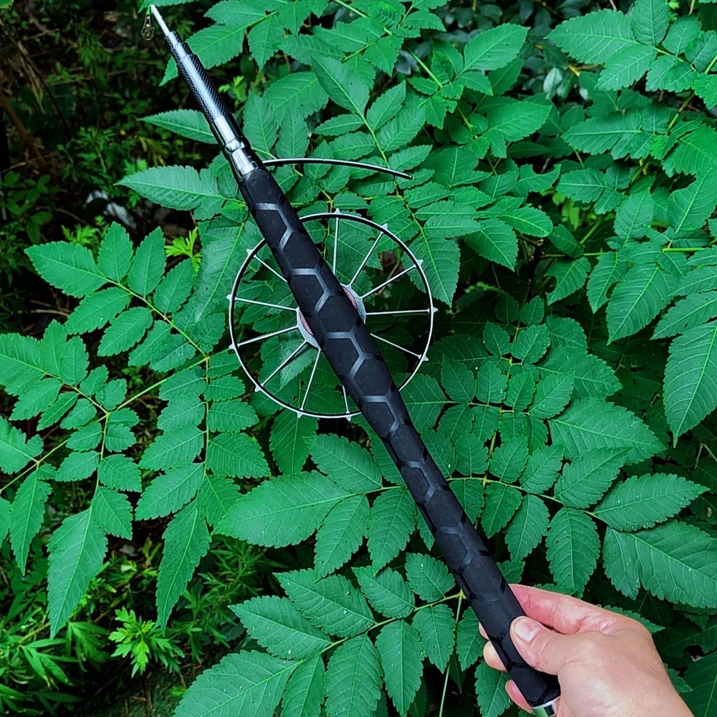 六轴发泡套装：EVA手把/钛合金盘/钛合金小葫芦 六轴小凤尾杆