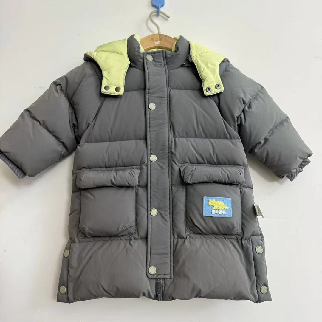 【哈尔滨滑雪款】加厚长款连帽羽绒服93417016