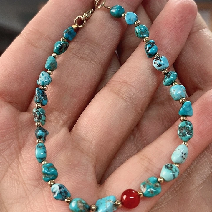 未镶嵌绿松石珠宝奇石