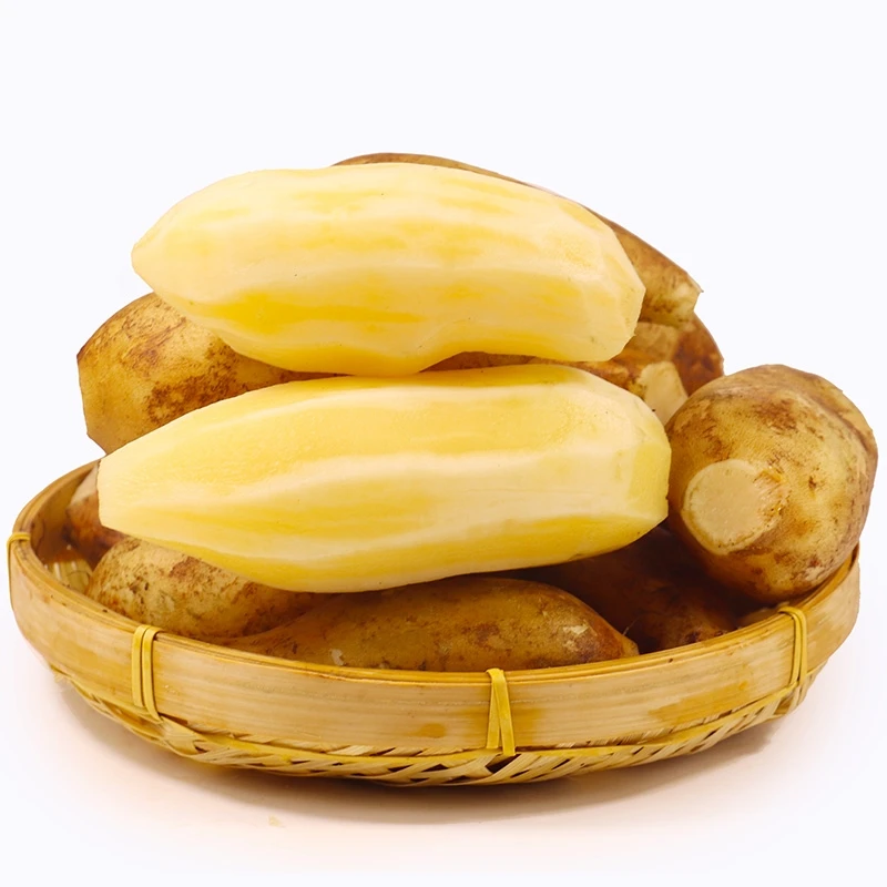 云南天山雪莲果新鲜现挖黄心水果清甜脆爽多汁应季低糖