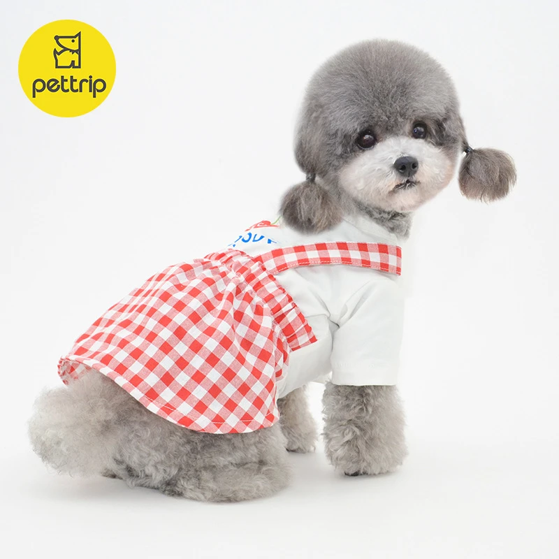 PETTRIP春夏新款宠物裙子狗裙子宠物衣服狗衣服猫咪衣服泰迪衣服