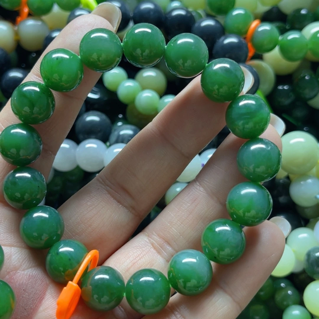 和田玉手链未镶嵌