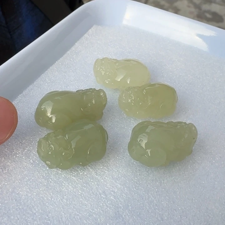 颈饰未镶嵌和田玉27多样性发货拍一发一