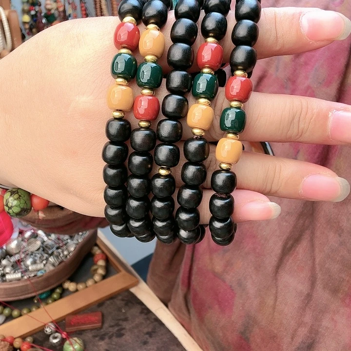 南红玛瑙手链未镶嵌