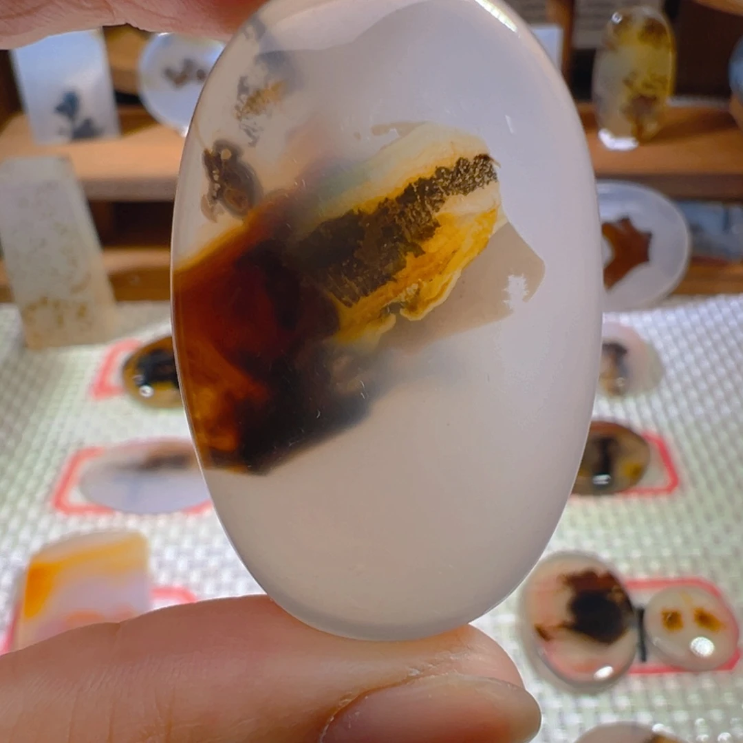 玛瑙/玉髓未镶嵌颈饰