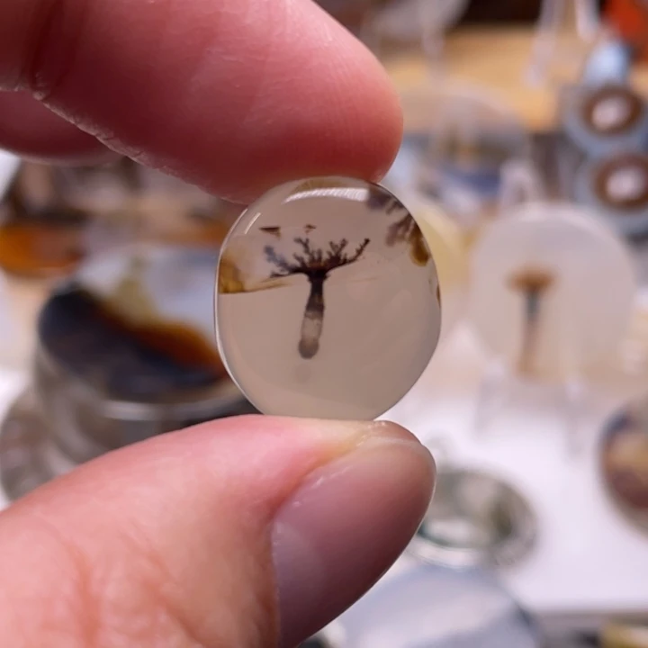 玛瑙/玉髓未镶嵌吊坠(不含链)