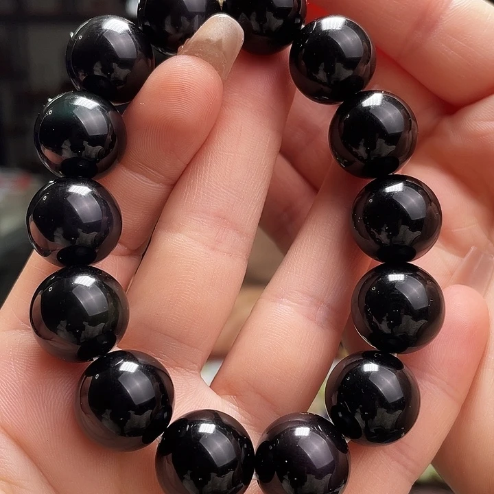 黑曜岩手链未镶嵌