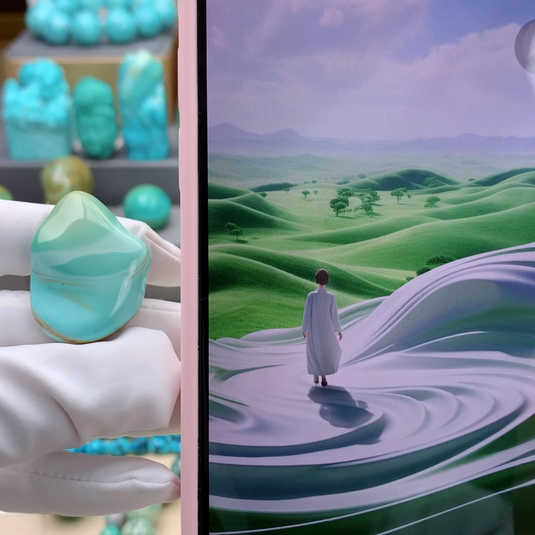 未镶嵌绿松石挂件