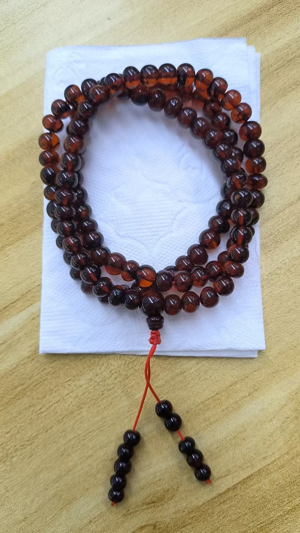 FS23抚顺琥珀珠链