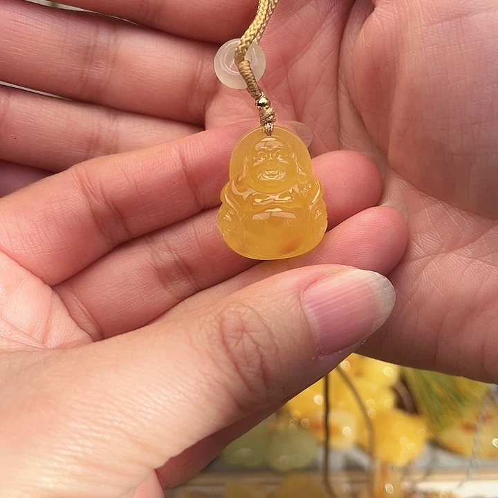 蜜蜡颈饰未镶嵌蜜蜡