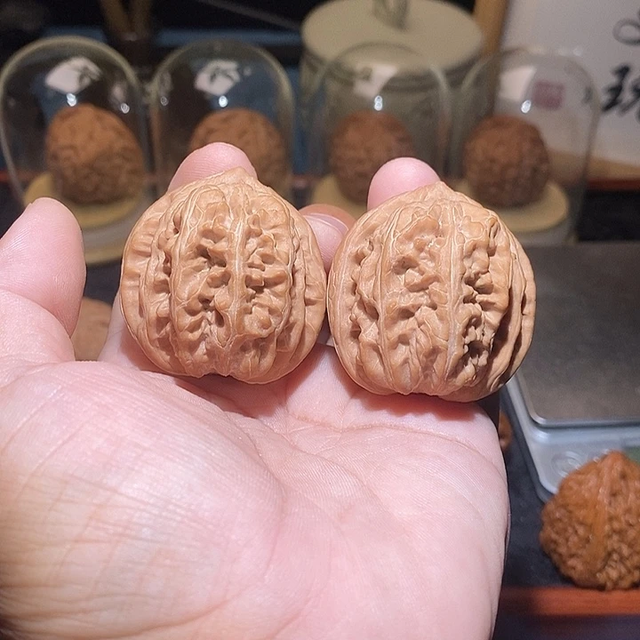 吊坠文玩核桃全品三羊谷