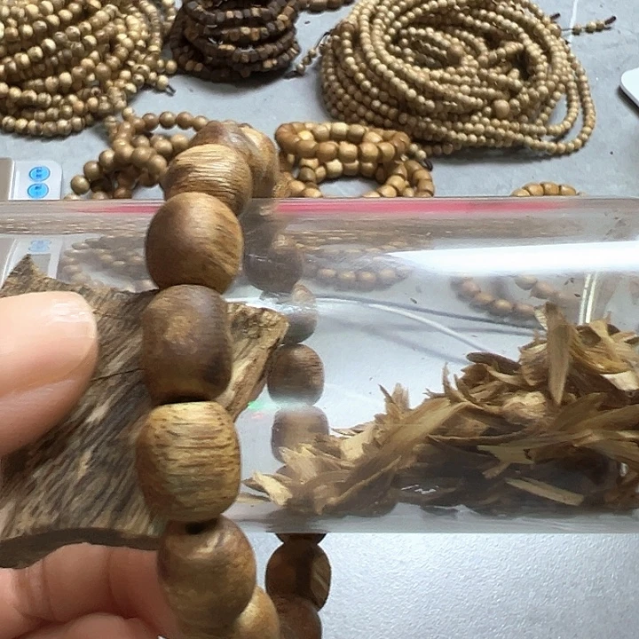 沉香沉香碎屑沉香1.0mm留疤原材料碎屑多样性发一