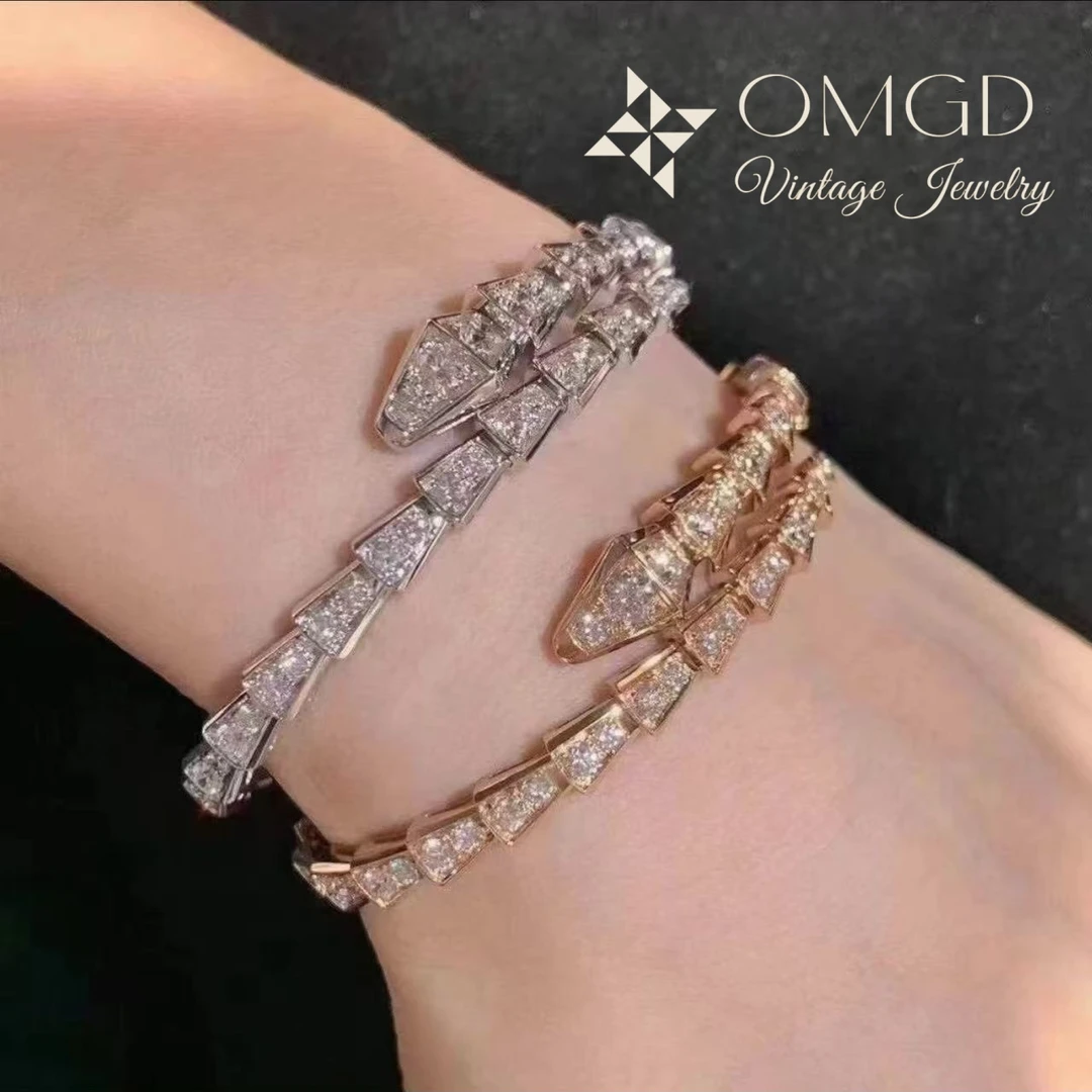 铜合金合成锆石手镯 【A3092-1】手镯 轻奢时尚设计款-SS