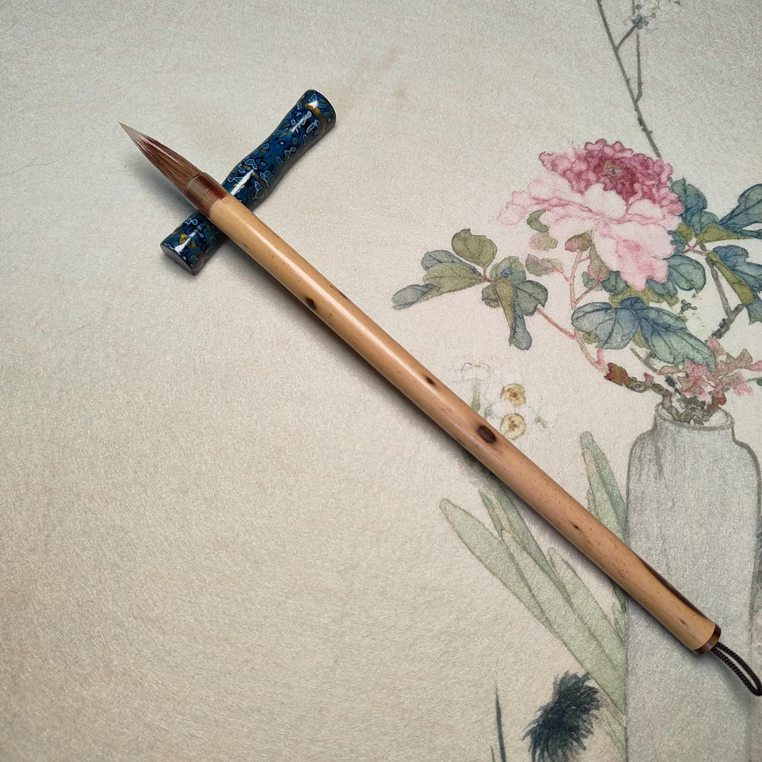 首发新品鸡羊毫，中华老字号非遗技艺，口径0.85--0.95，出锋3.5-3.7