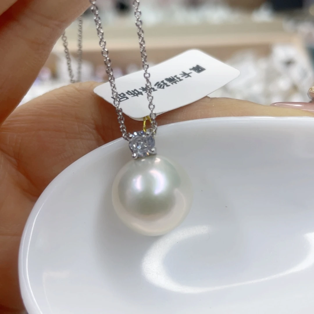 淡水珍珠未镶嵌吊坠(赠链)