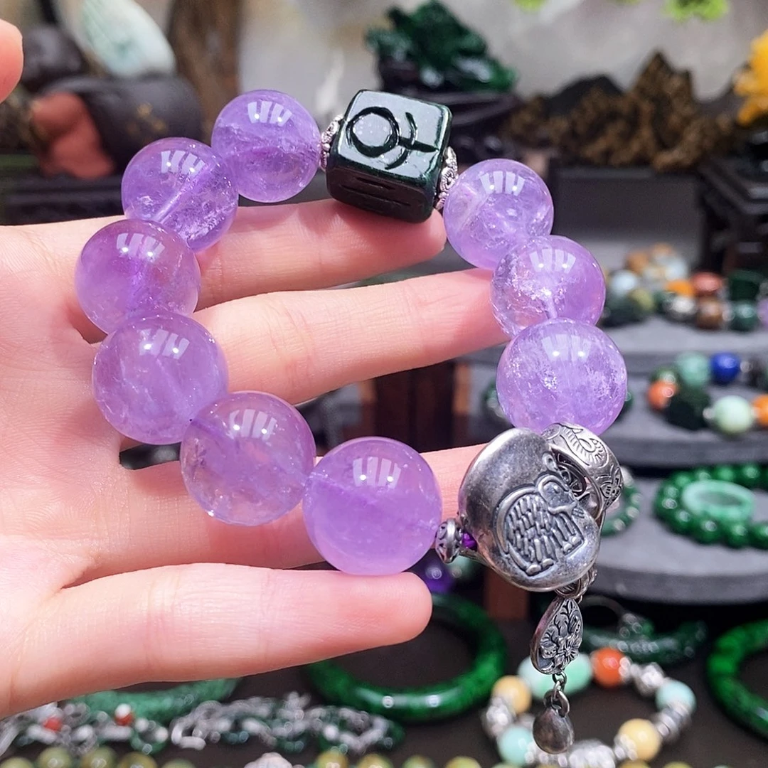 未镶嵌手链翡翠A**a漂亮美眉