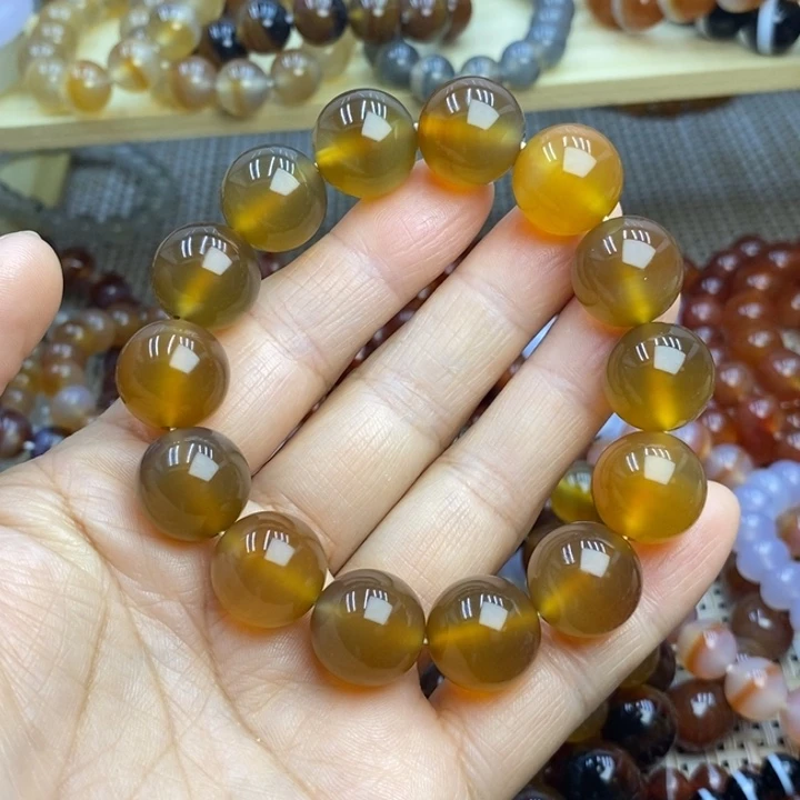 明***好未镶嵌手链玛瑙/玉髓