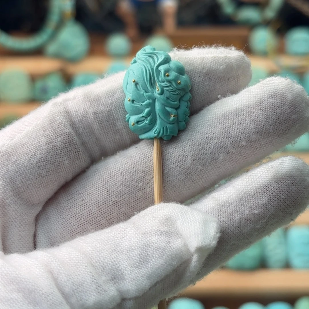 绿松石未镶嵌配饰